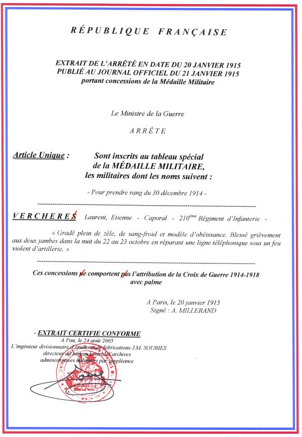 citation de Laurent Etienne VERCHÈRE